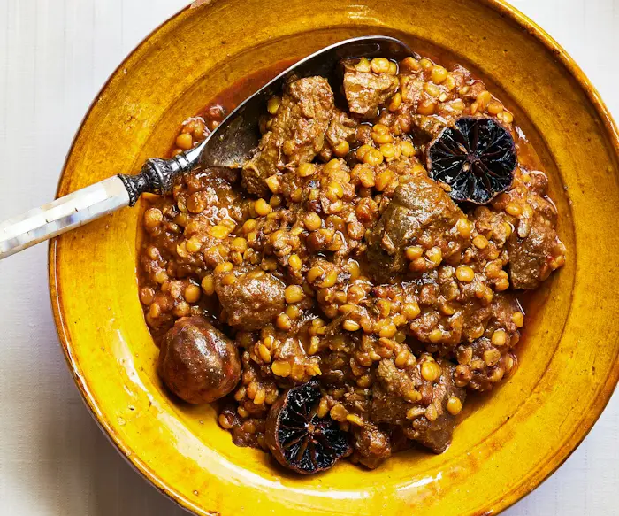 Khoresh Gheymeh (Persian Split Pea Stew) image