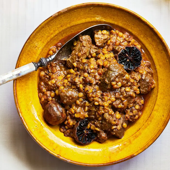 Khoresh Gheymeh (Persian Split Pea Stew) image