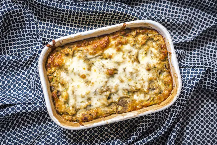 Almodrote (Roasted Eggplant and Kashkaval Pie) image