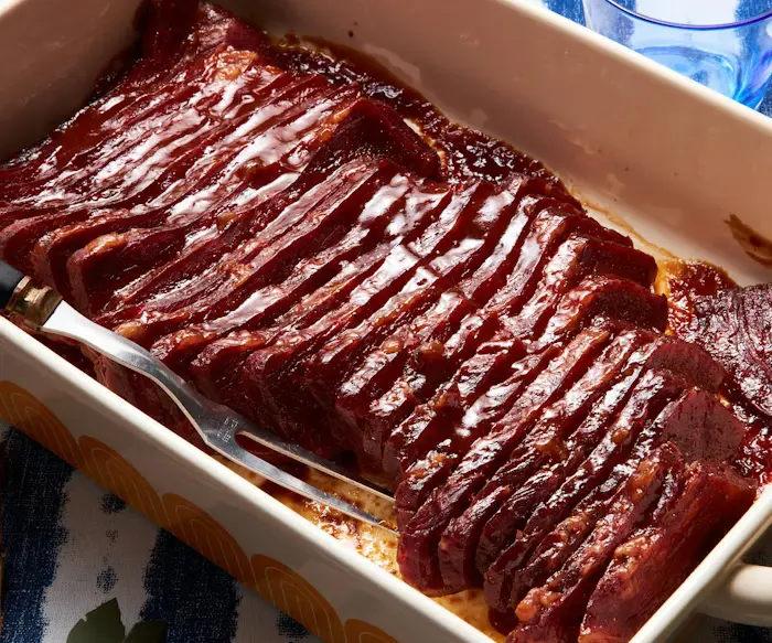 Corned Beef With Barbeque Sauce image