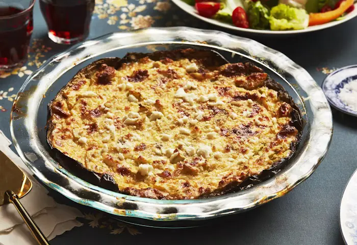 Patrigian mi Tiri (Eggplant and Cheese Casserole) image