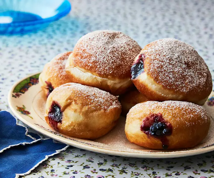 Sufganiyot (Filled Hanukkah Doughnuts) image