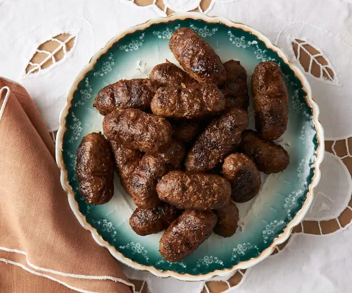 Spicy Merguez Kebabs image