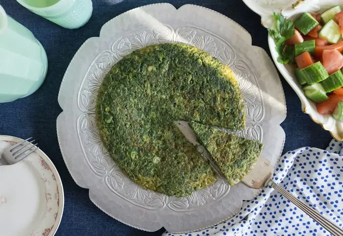 Kuku Sabzi (Persian Herb Omelette) image