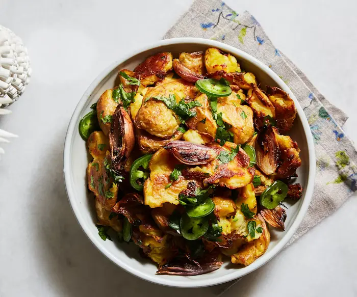 Crispy Smashed Potatoes image