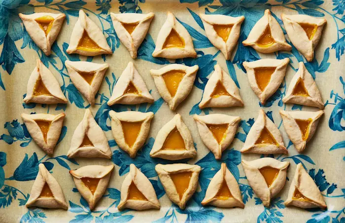 Hamantaschen With Lemon Curd Filling image