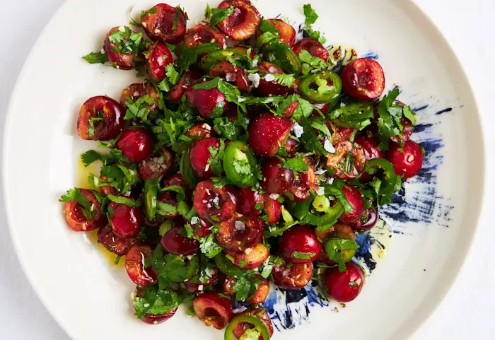 Lali Salad (Cherry, Chile, and Cilantro Salad) image