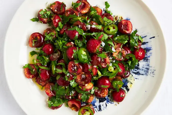 Lali Salad (Cherry, Chile, and Cilantro Salad) image
