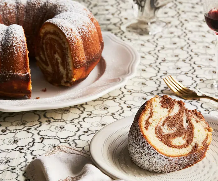 Marble Bundt Cake image