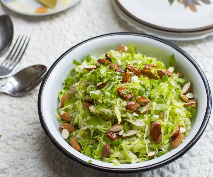 Cabbage Salad With Lemon and Garlic image