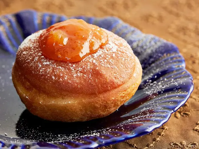Fánk (Doughnuts Topped With Apricot Jam) image