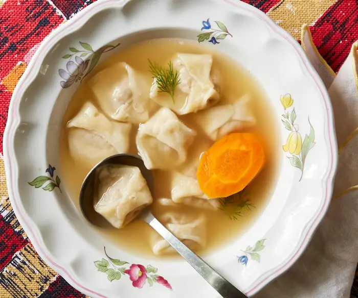 Kreplach (Chicken and Liver Dumplings) image