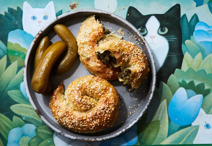 Spinach and Cheese Bourekas image