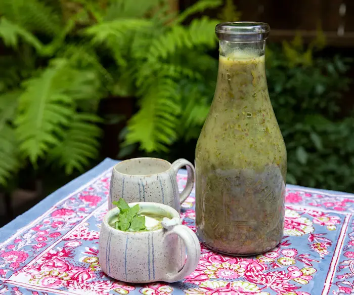 Schav (Cold Sorrel Soup) image