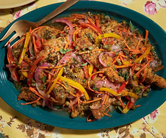 Rojitos Fritos de Pessah (Passover Fish Escabeche) image