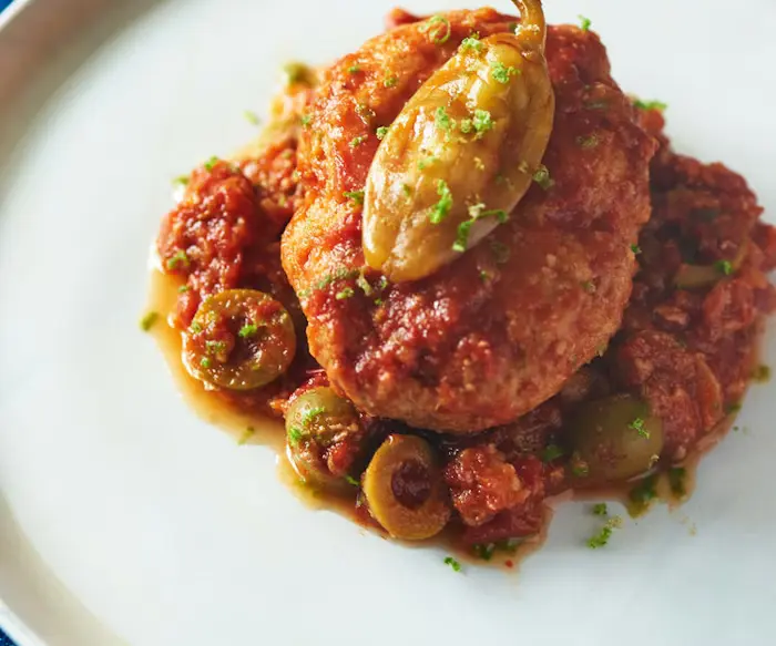 Gefilte Fish a la Veracruzana (Poached Gefilte in Spicy Tomato Sauce) image