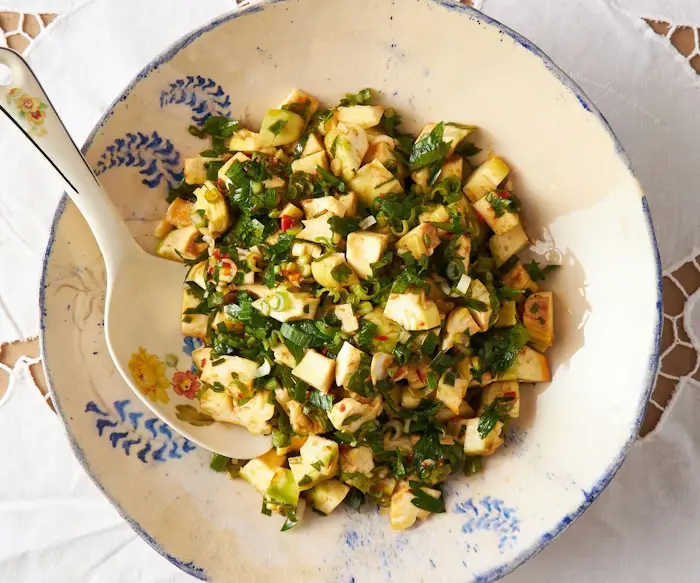 Fresh Artichoke Salad With Lemon and Pilpelchuma image