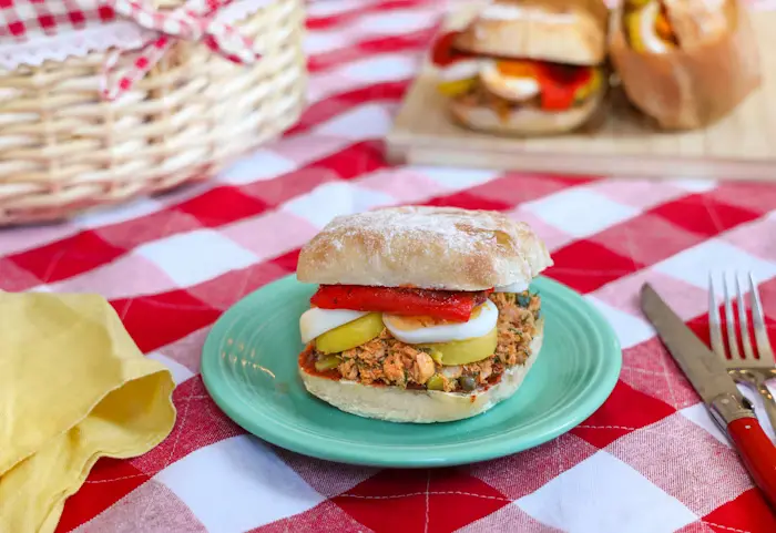 Tunisian Tuna Sandwich image