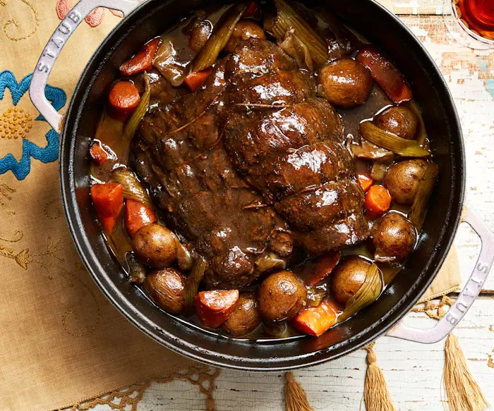 Red Wine-Braised Chuck Roast image