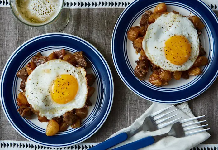 Biksemad (Danish Beef and Potato Hash) image