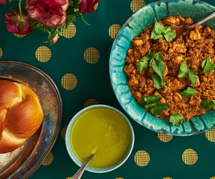 Green Chutney with Apple, Cilantro, and Chilies image