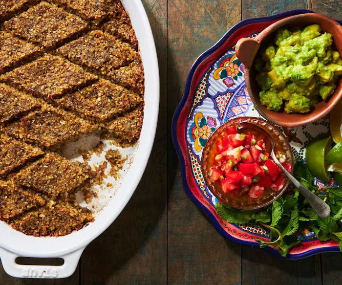 Kibbeh Charola (Savory Bulgur Pie) image