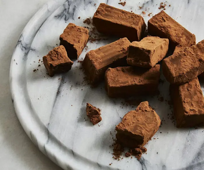 Chocolate Tahini Truffles image