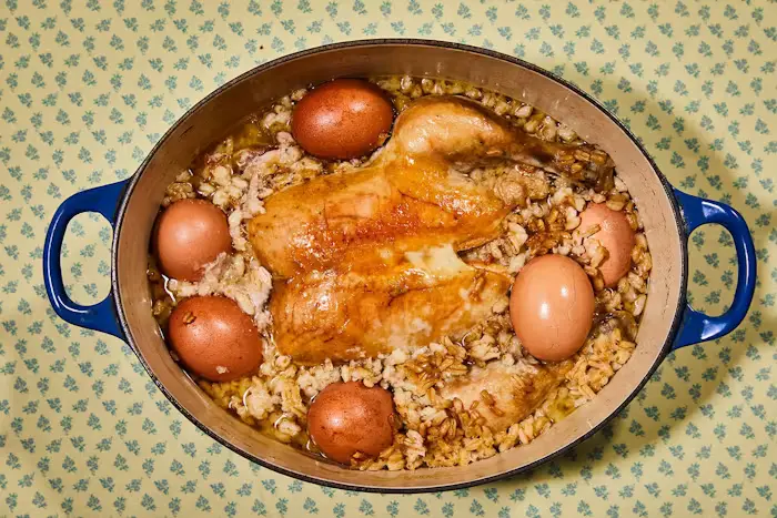 Harissa (Overnight Chicken With Wheat Berries) image