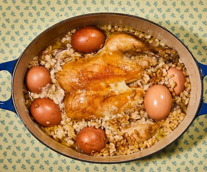 Harissa (Overnight Chicken With Wheat Berries) image