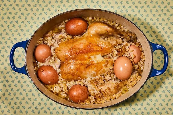 Harissa (Overnight Chicken With Wheat Berries) image