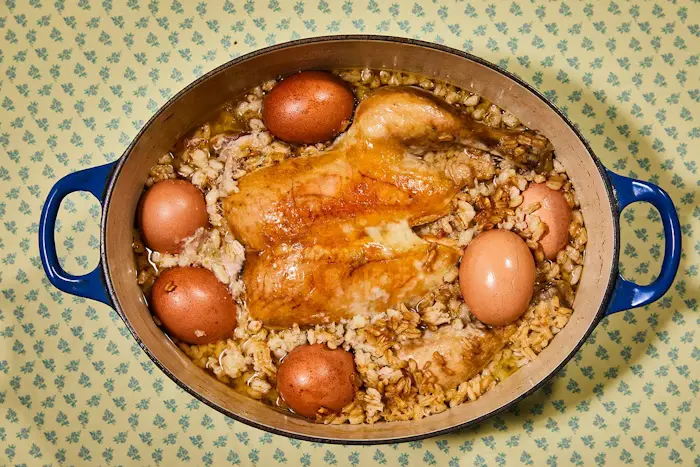 Harissa (Overnight Chicken With Wheat Berries) image