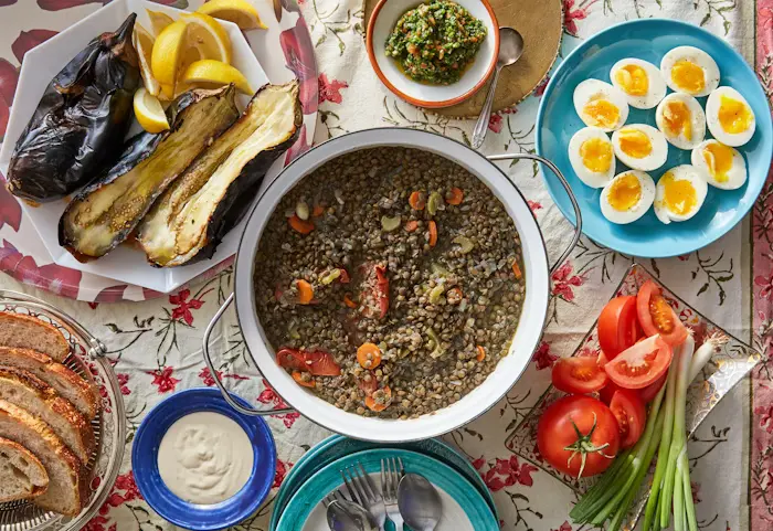 Lentil Stew With Carrots and Tomatoes image