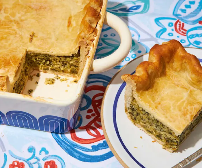 Torta de Espinaca (Spinach and Cheese Pie) image