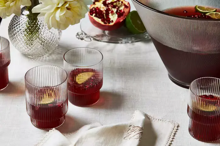 Pomegranate-Lime Tequila Spritzer image