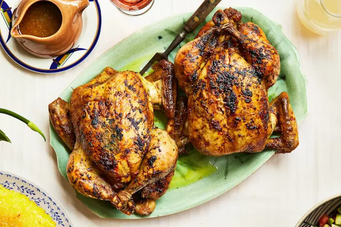 Saffron Roast Chicken image