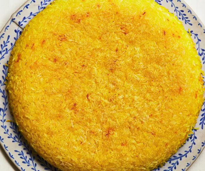 Polo ba Tahdig (Persian Rice with a Crispy Crust) image