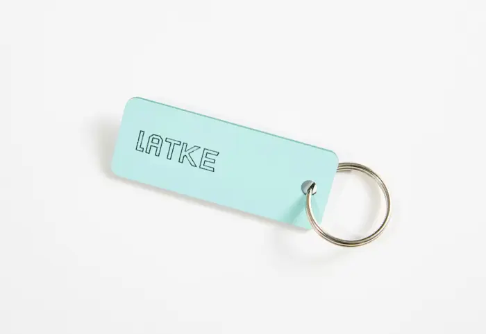 Latke Key Chain image