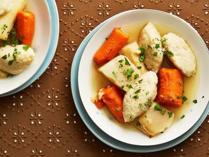 Hen Soup With Hungarian Galuska Dumplings image