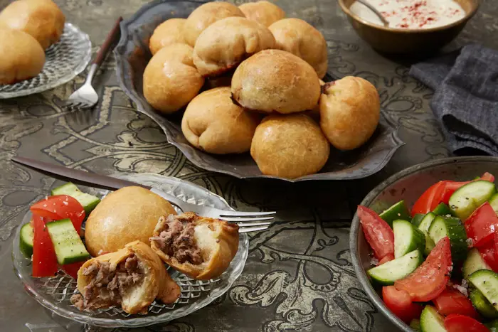 Bukharian Goshtgizhda (Savory Meat-Filled Pies) image