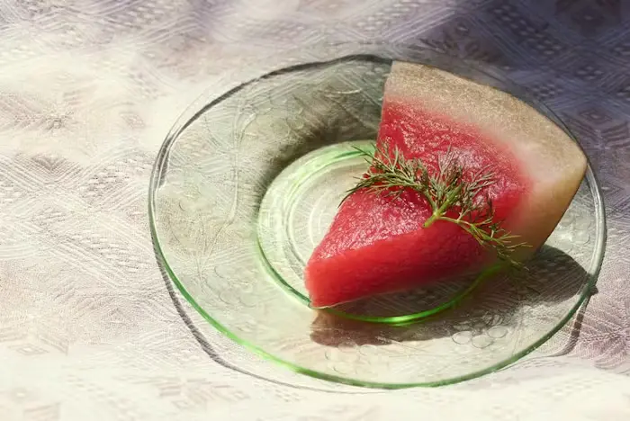 Kislyi Arbuz (Fermented Pickled Watermelon) image