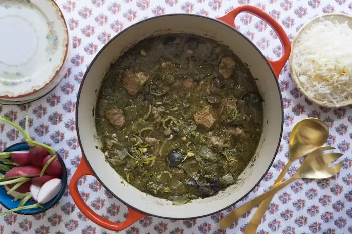 Ghormeh Sabzi (Persian Herb Stew) image
