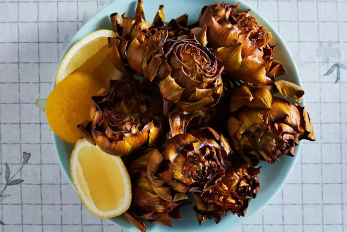 Carciofi Alla Guidia ('Jewish Style' Fried Artichokes) image