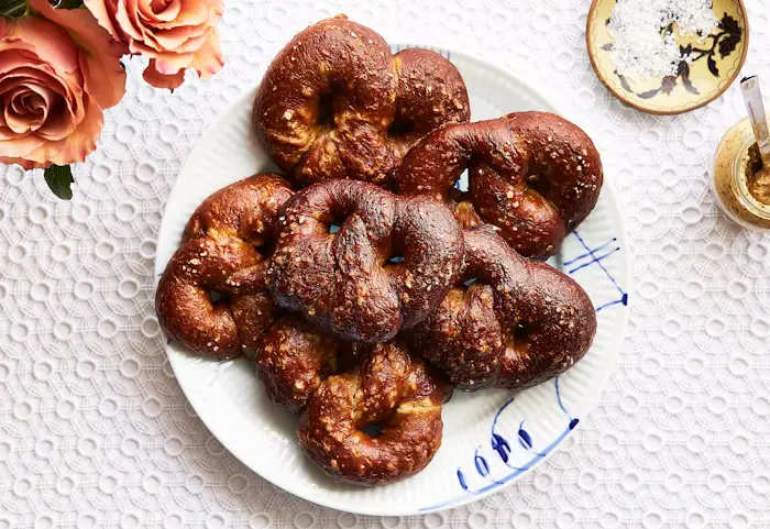 Laugenbrötli (Lye Rolls or Pretzels) image
