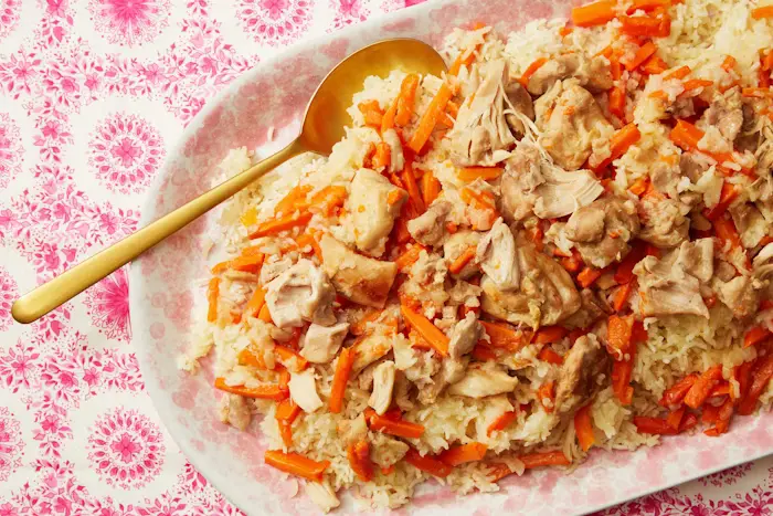 Bukharian Plov (Rice Pilaf With Chicken) image