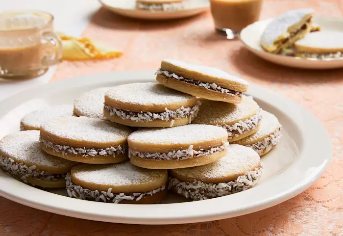 Alfajores (Dulce de Leche Sandwich Cookies) image