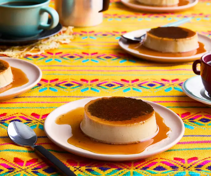Poppy Seed Flan image