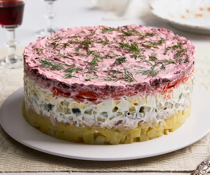 Shuba (Russian Herring Salad) image