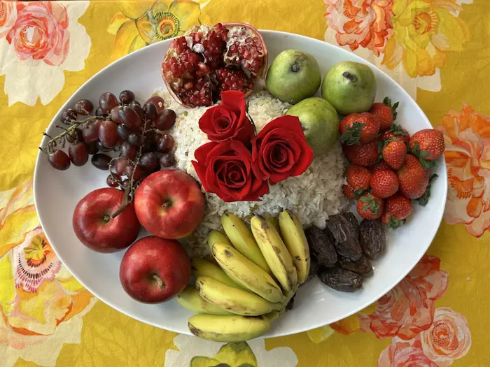 Malida (Sweetened Rice with Nuts and Fruit) image