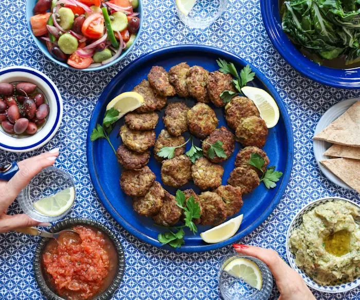 Prassokeftedes (Greek Leek Patties) image