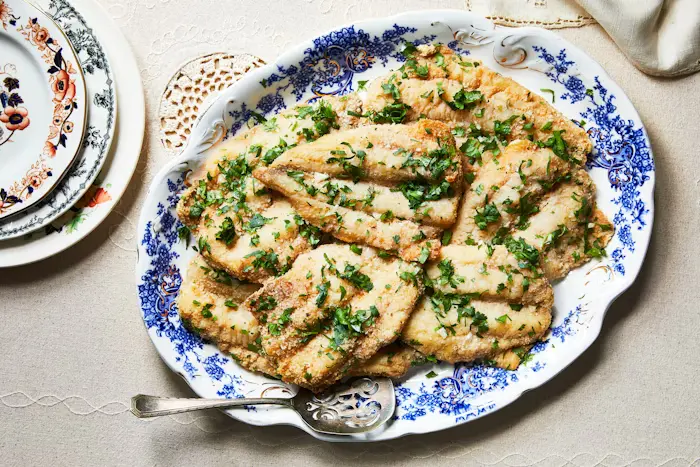 Fried Whiting with Garlic and Cilantro image
